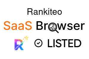Rankiteo - SaaS Browser Verified Badge