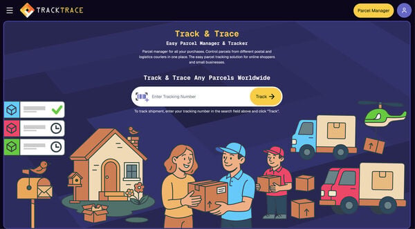 Track and Trace Screenshot 1