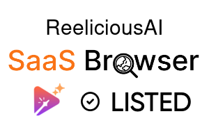 ReeliciousAI - SaaS Browser Verified Badge