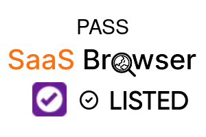 PASS - SaaS Browser Verified Badge