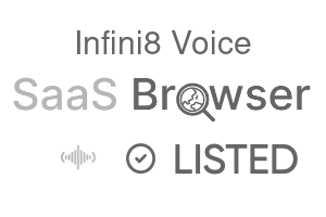 Infini8 Voice - SaaS Browser Verified Badge
