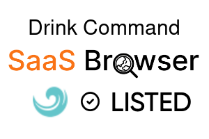 Drink Command - SaaS Browser Verified Badge