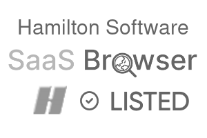 Hamilton Software - SaaS Browser Verified Badge