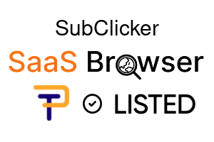 SubClicker - SaaS Browser Verified Badge