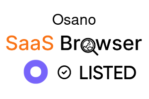 Osano - SaaS Browser Verified Badge