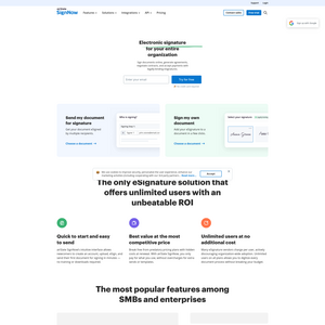 airSlate SignNow Screenshot