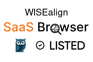 WISEalign - SaaS Browser Verified Badge