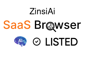 ZinsiAi - SaaS Browser Verified Badge