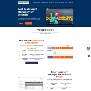 Culinary Analytics Consultation Group Screenshot