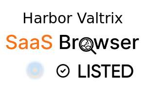 Harbor Valtrix - SaaS Browser Verified Badge