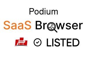 Podium - SaaS Browser Verified Badge