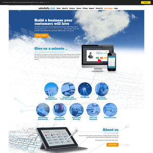 White Fluffy Cloud Screenshot