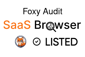 Foxy Audit - SaaS Browser Verified Badge