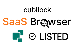 cubilock - SaaS Browser Verified Badge