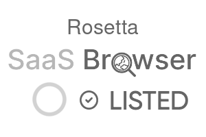 Rosetta - SaaS Browser Verified Badge