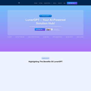 LunarGPT Screenshot