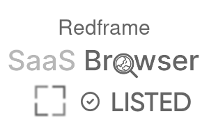 Redframe - SaaS Browser Verified Badge