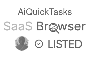 AiQuickTasks - SaaS Browser Verified Badge