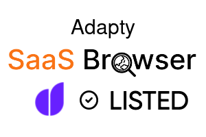 Adapty - SaaS Browser Verified Badge