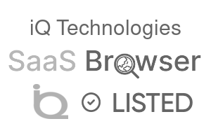iQ Technologies - SaaS Browser Verified Badge