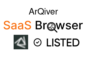 ArQiver - SaaS Browser Verified Badge
