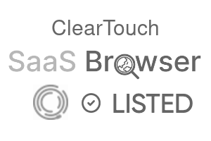 ClearTouch - SaaS Browser Verified Badge