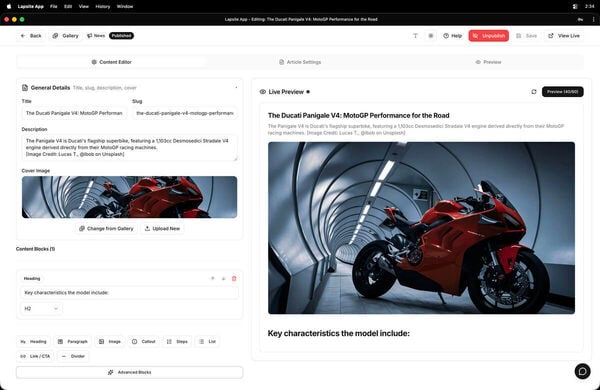Lapsite Screenshot 5