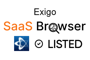 Exigo - SaaS Browser Verified Badge