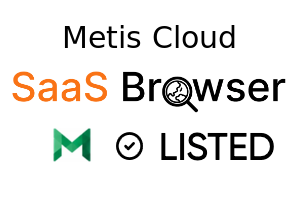 Metis Cloud - SaaS Browser Verified Badge