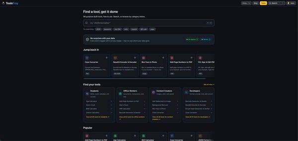 ToolsTray Screenshot 2