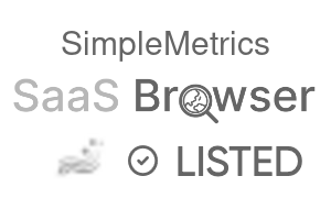 SimpleMetrics - SaaS Browser Verified Badge