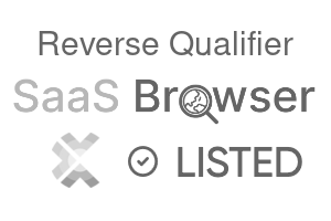 Reverse Qualifier - SaaS Browser Verified Badge