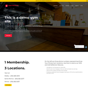 Your Fitness Gym Screenshot