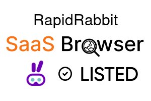 RapidRabbit - SaaS Browser Verified Badge