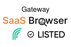 Gateway - SaaS Browser Verified Badge
