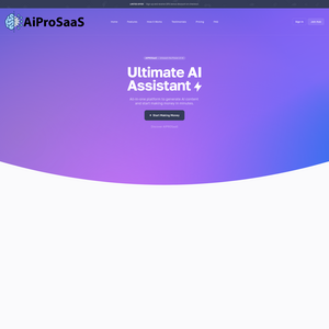 AiPROSaaS Screenshot