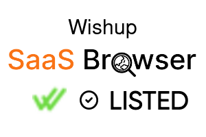 Wishup - SaaS Browser Verified Badge