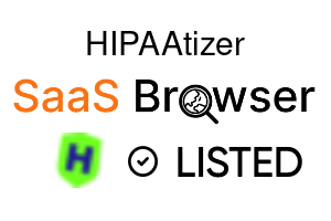 HIPAAtizer - SaaS Browser Verified Badge