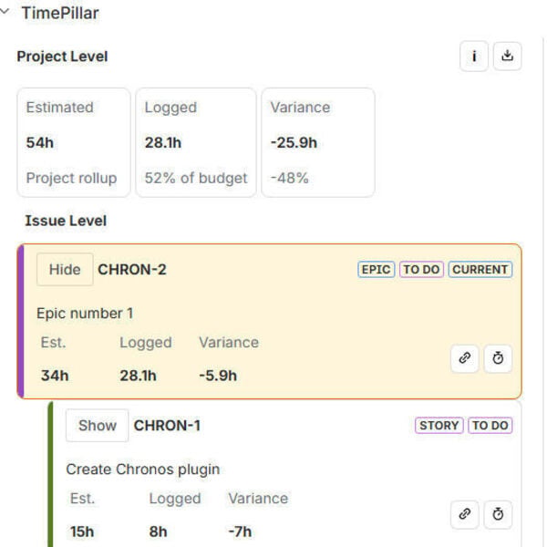 TimePillar Screenshot 1