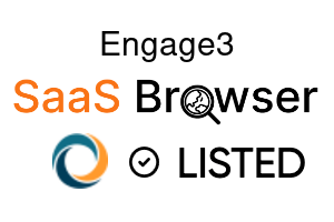 Engage3 - SaaS Browser Verified Badge