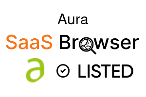 Aura - SaaS Browser Verified Badge