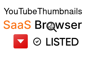 YouTubeThumbnails - SaaS Browser Verified Badge