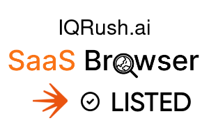 IQRush.ai - SaaS Browser Verified Badge
