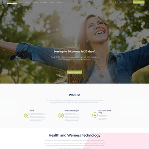 California Medical Weight Management Screenshot