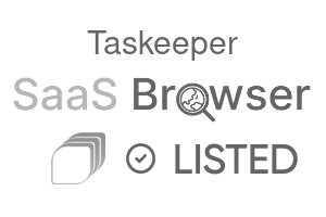 Taskeeper - SaaS Browser Verified Badge