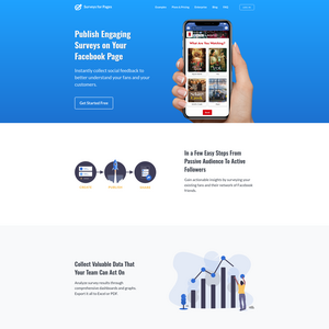 Surveys for Pages Screenshot