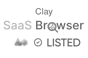 Clay - SaaS Browser Verified Badge