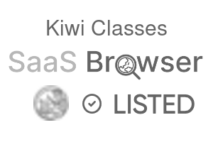 Kiwi Classes - SaaS Browser Verified Badge