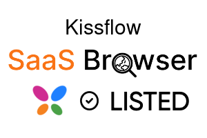 Kissflow - SaaS Browser Verified Badge
