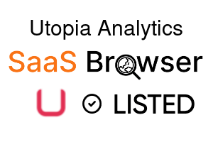 Utopia Analytics - SaaS Browser Verified Badge